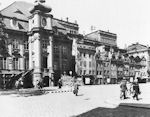 Rynek - cz pnocna z ratuszem - zdjcie z okresu 1900 - 1940